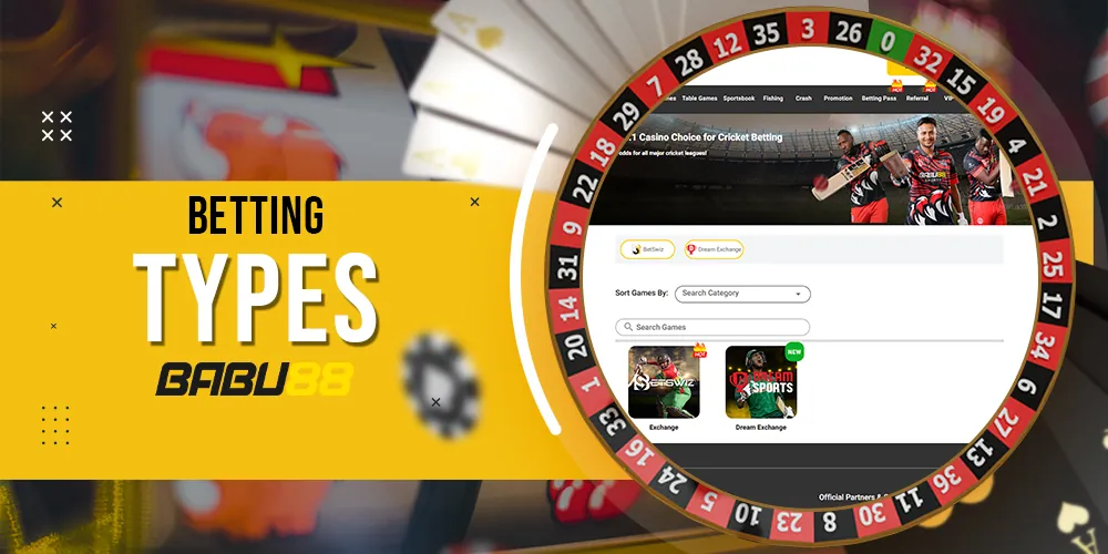 Types of betting on different sports