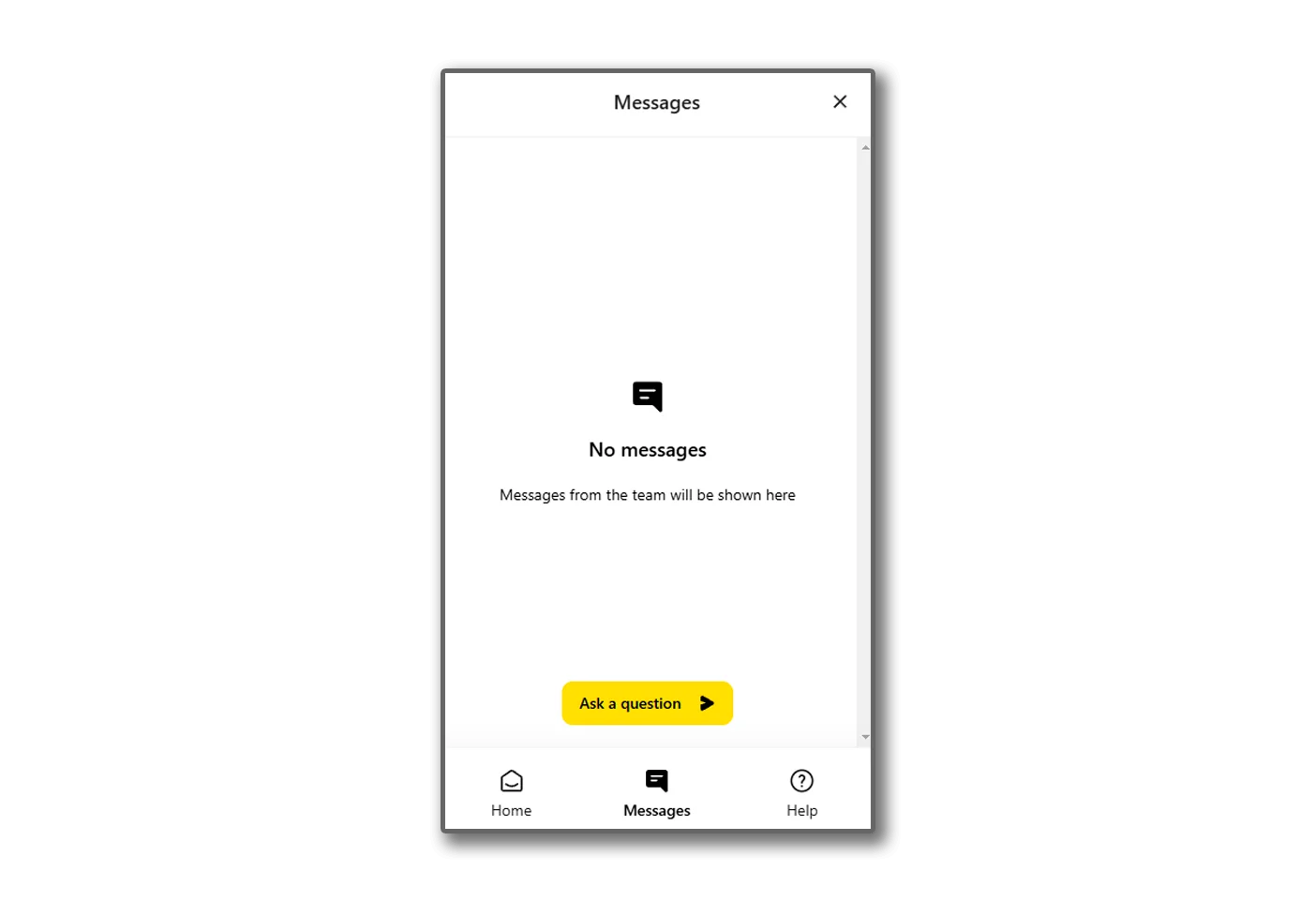 Create an enquiry and start chatting with an expert
